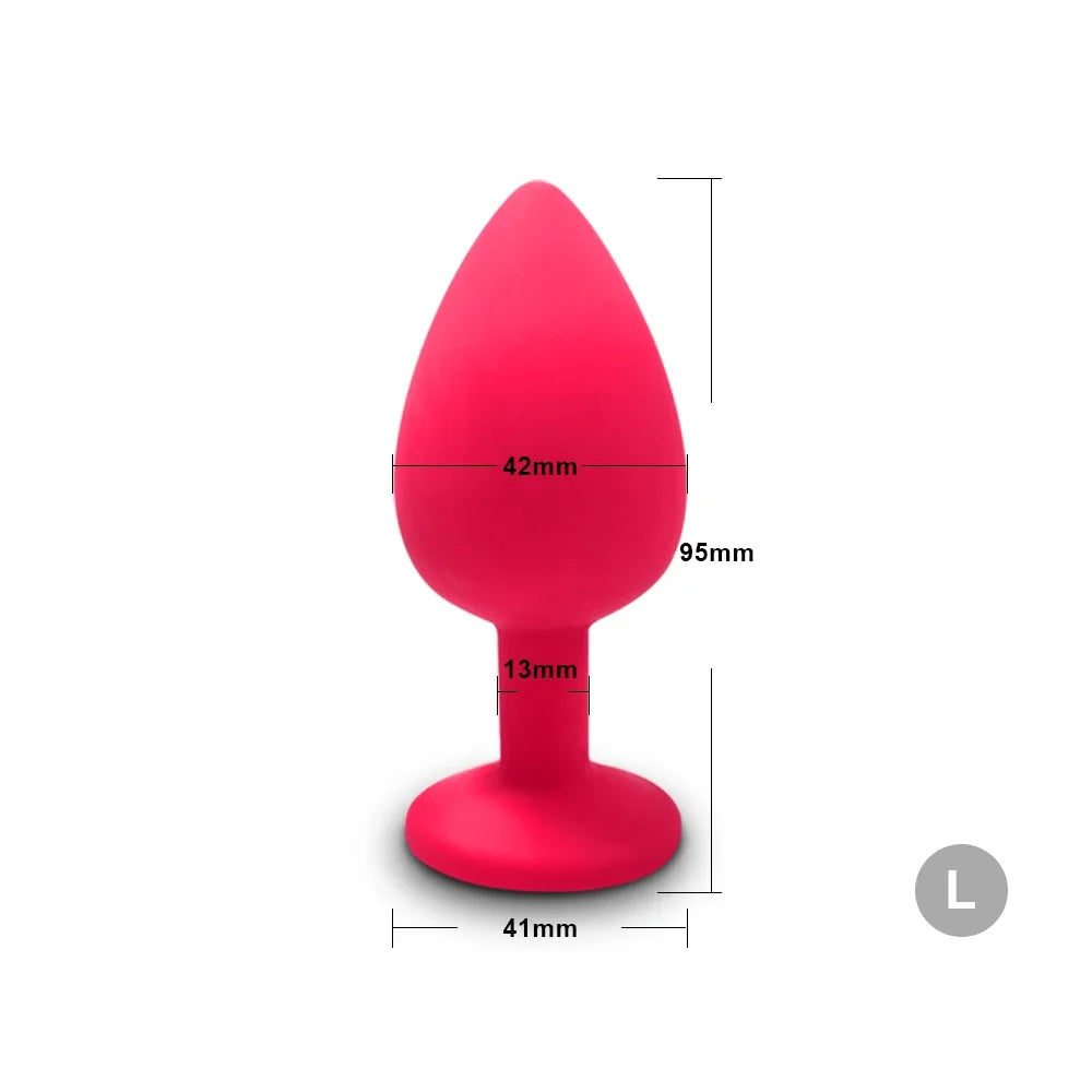 SmoothStart Silicone Anal Plug Set | 4 Pieces