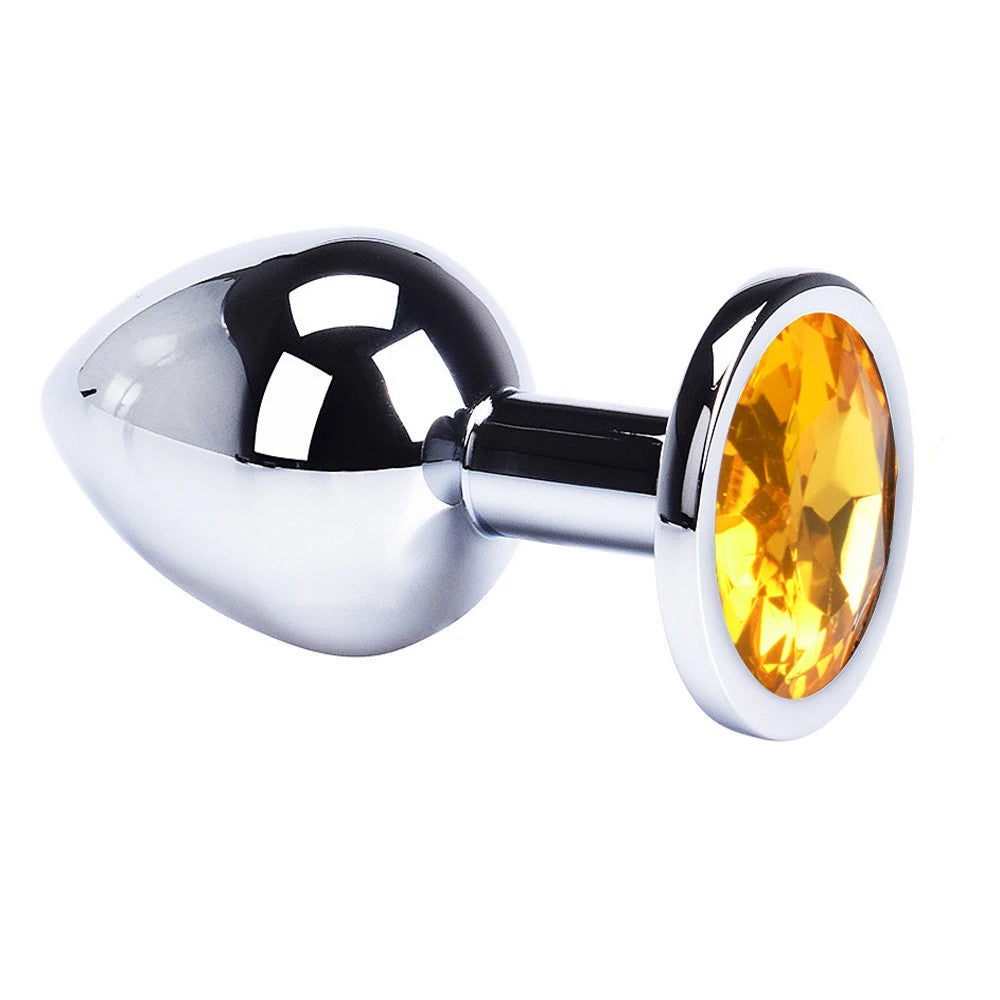 JewelBase Stainless Steel Anal Plug
