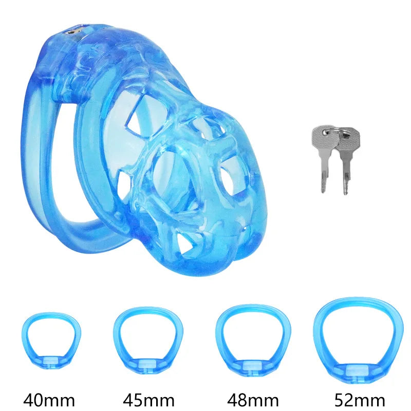 SoftLock Silicone Chastity Set | 4 Rings