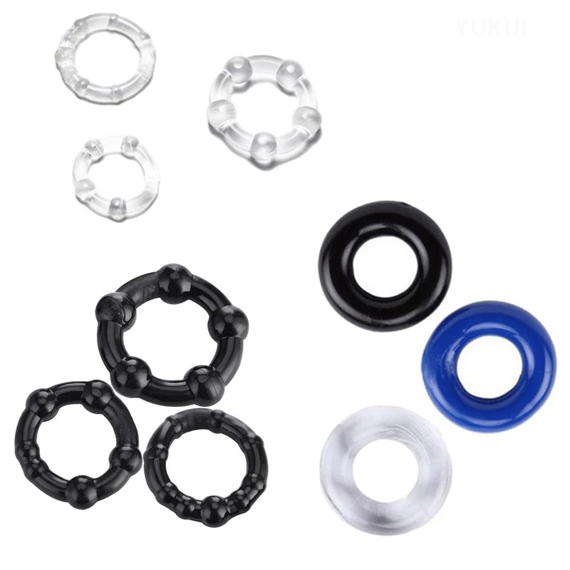 CoreFlex Silicone Cock Ring Set | 3 Pieces