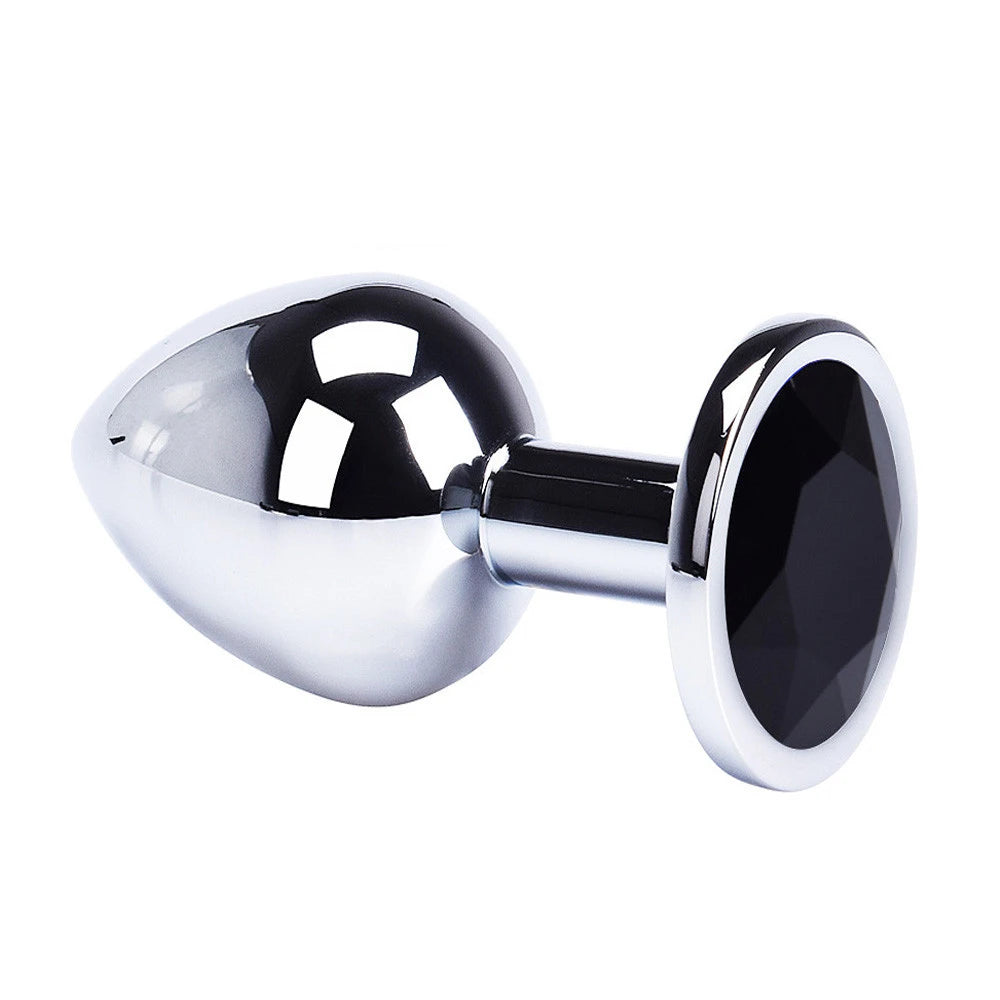 JewelBase Stainless Steel Anal Plug