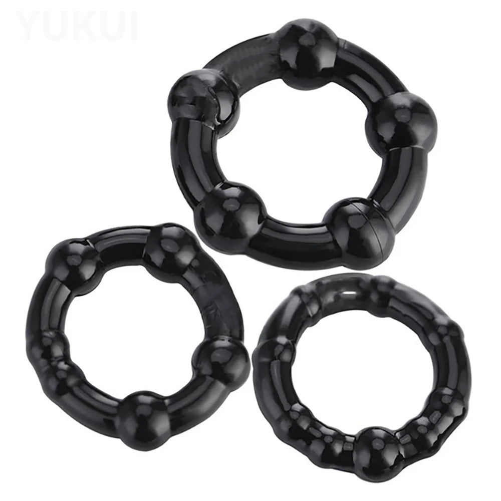 CoreFlex Silicone Cock Ring Set | 3 Pieces