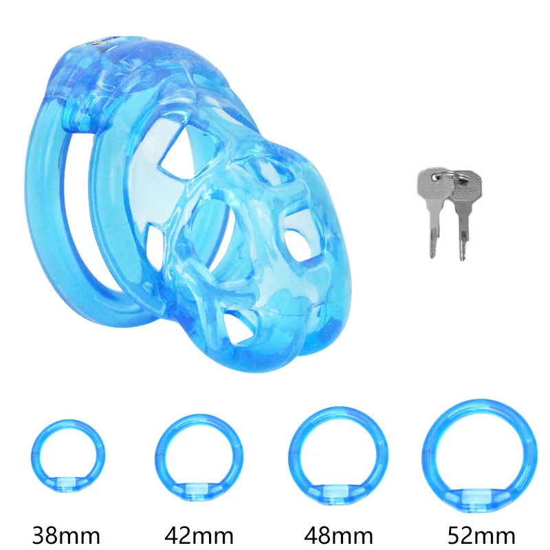 SoftLock Silicone Chastity Set | 4 Rings