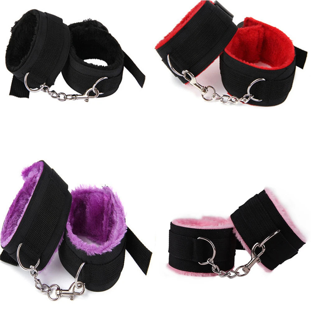 VelvetLock Plush Handcuffs | 4 Colours