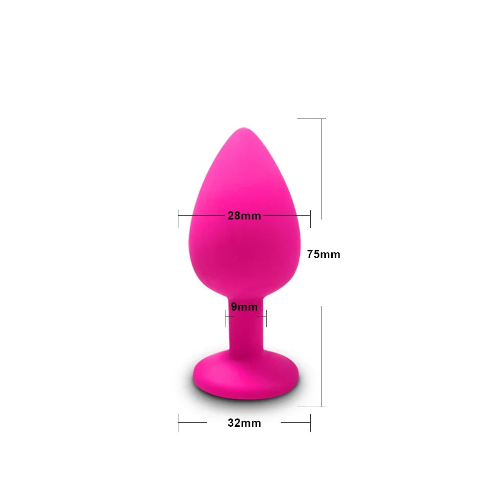 SmoothStart Silicone Anal Plug Set | 4 Pieces