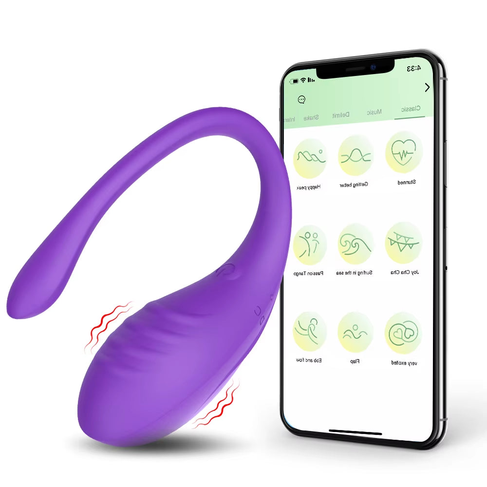 Nova App-Controlled Wearable Vibrator | 9 Modes