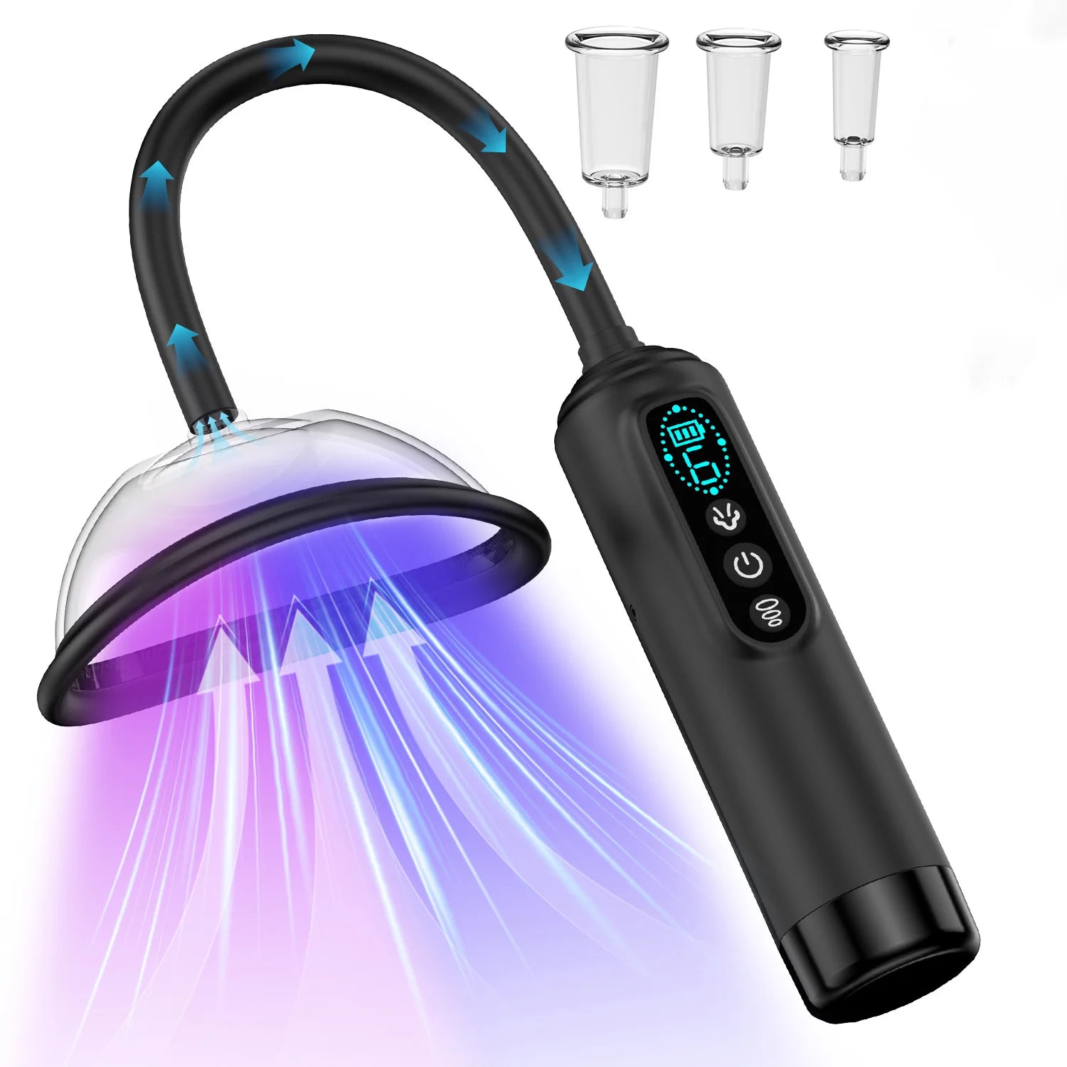 Pussy Pump Vibrator Sucking Toys BDSM Electric Vacuum Suck Vagina Sex Pump 7 Suction Female Sex Toy Clit Nipple Sucker for Women