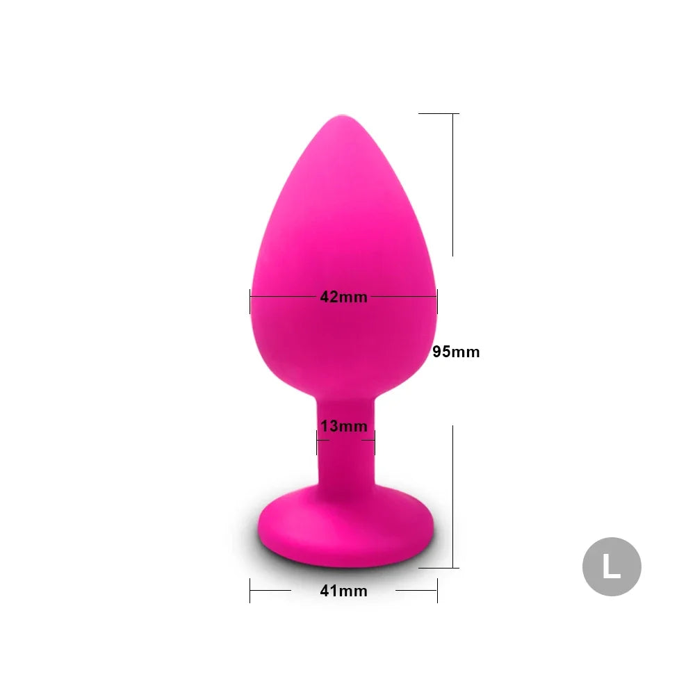 SmoothStart Silicone Anal Plug Set | 4 Pieces