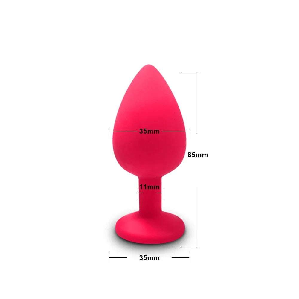 SmoothStart Silicone Anal Plug Set | 4 Pieces