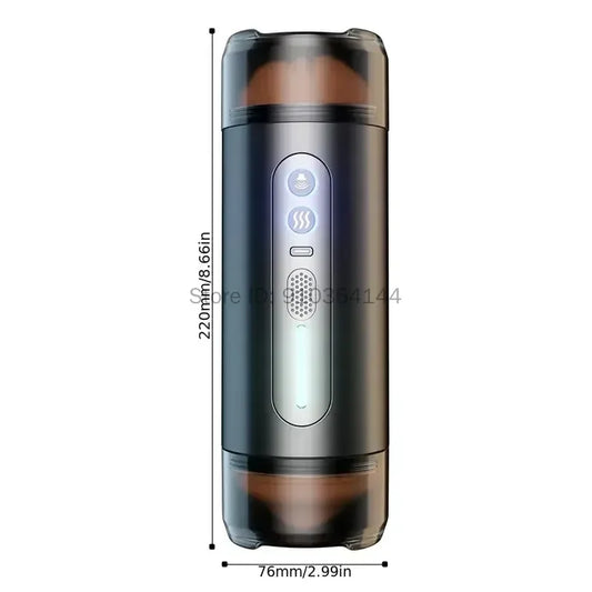 Automatic Male Sucking Masturbator Vibration Blowjob Machine Heating Masturbation Cup Sex Toys Adult for Men Masturbate Supplies