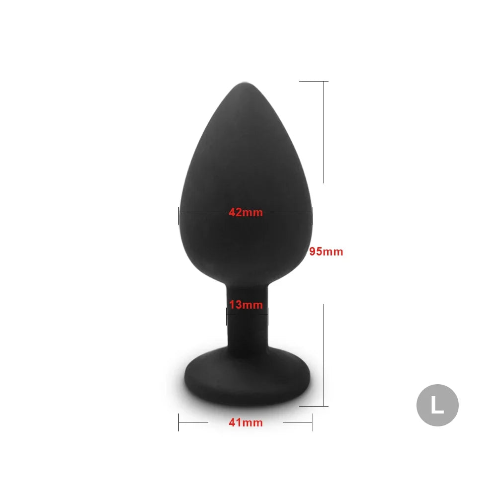 SmoothStart Silicone Anal Plug Set | 4 Pieces