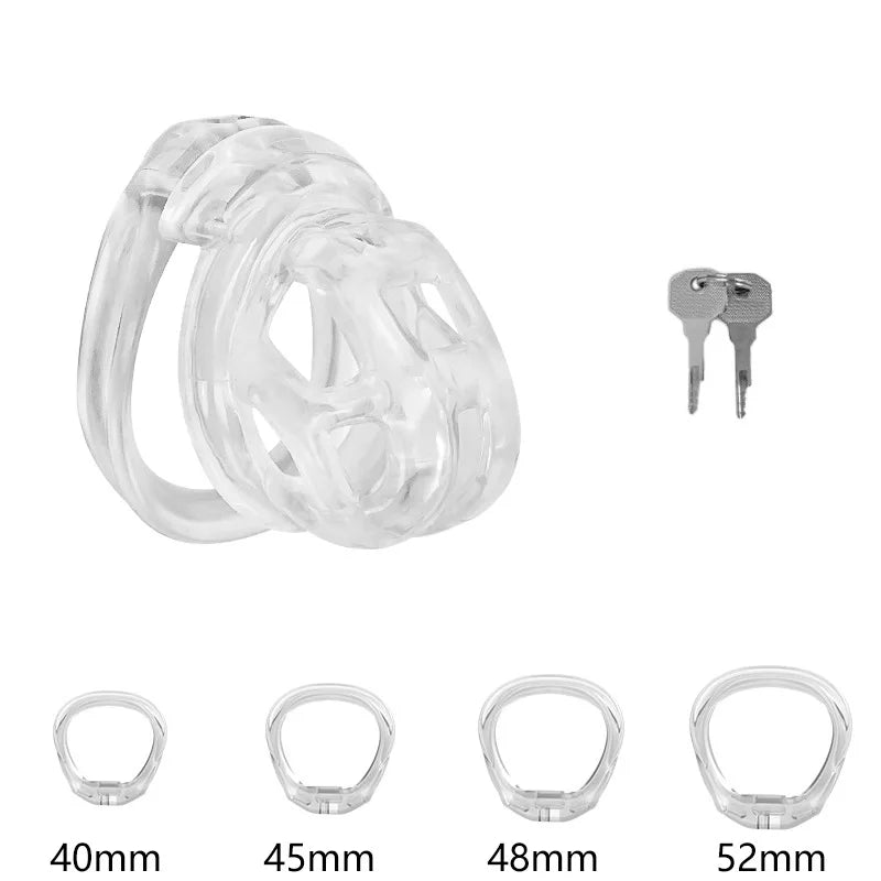SoftLock Silicone Chastity Set | 4 Rings