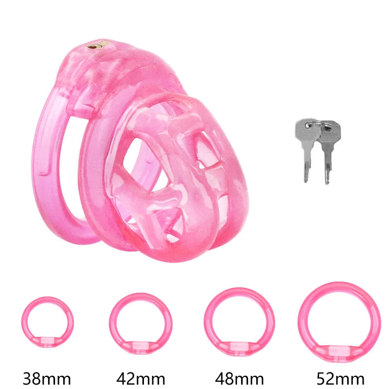 SoftLock Silicone Chastity Set | 4 Rings