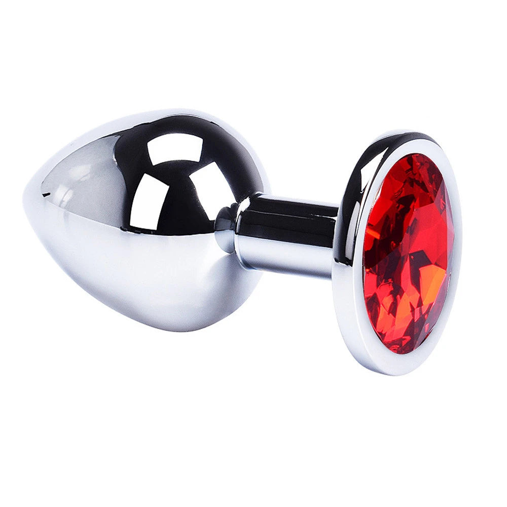 JewelBase Stainless Steel Anal Plug