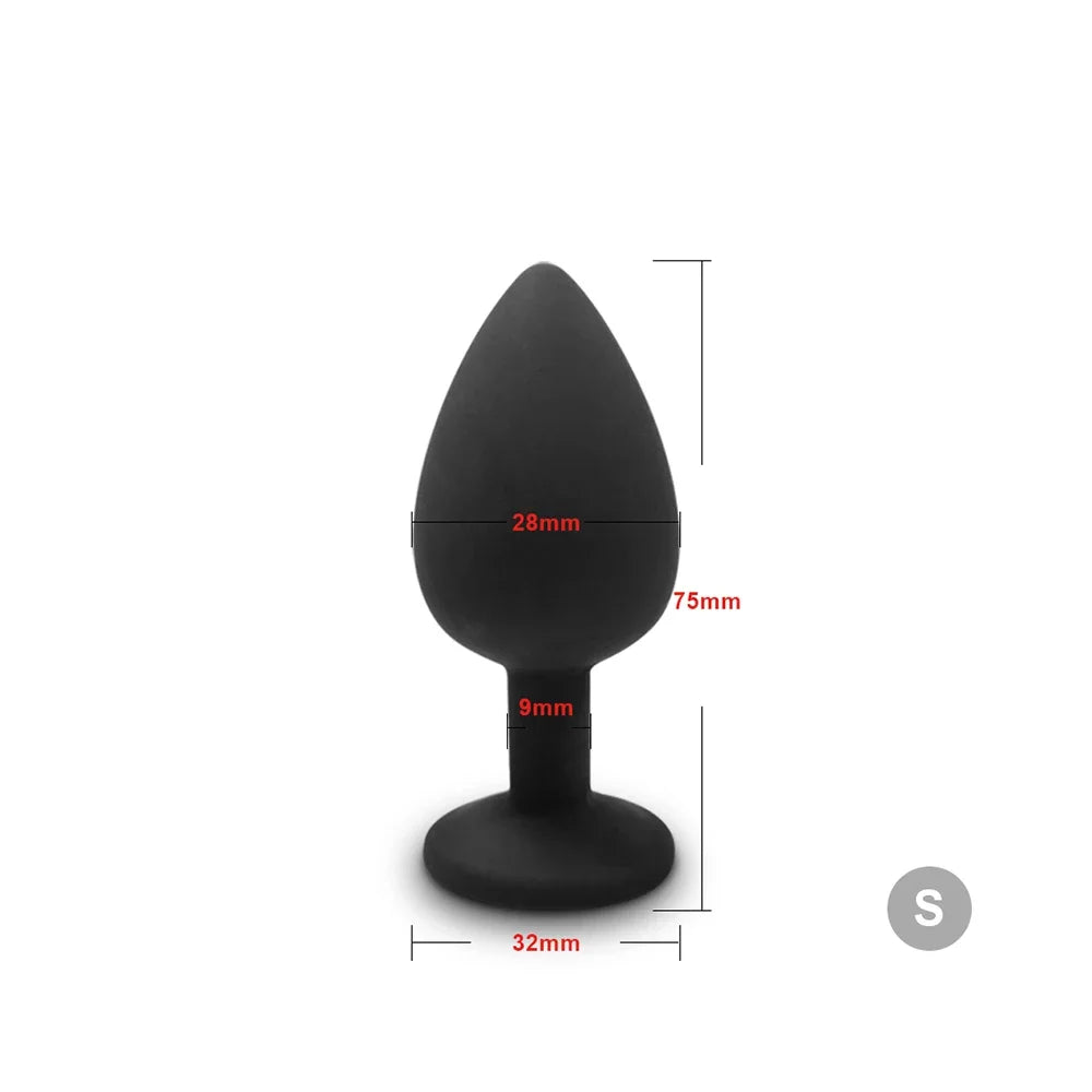 SmoothStart Silicone Anal Plug Set | 4 Pieces