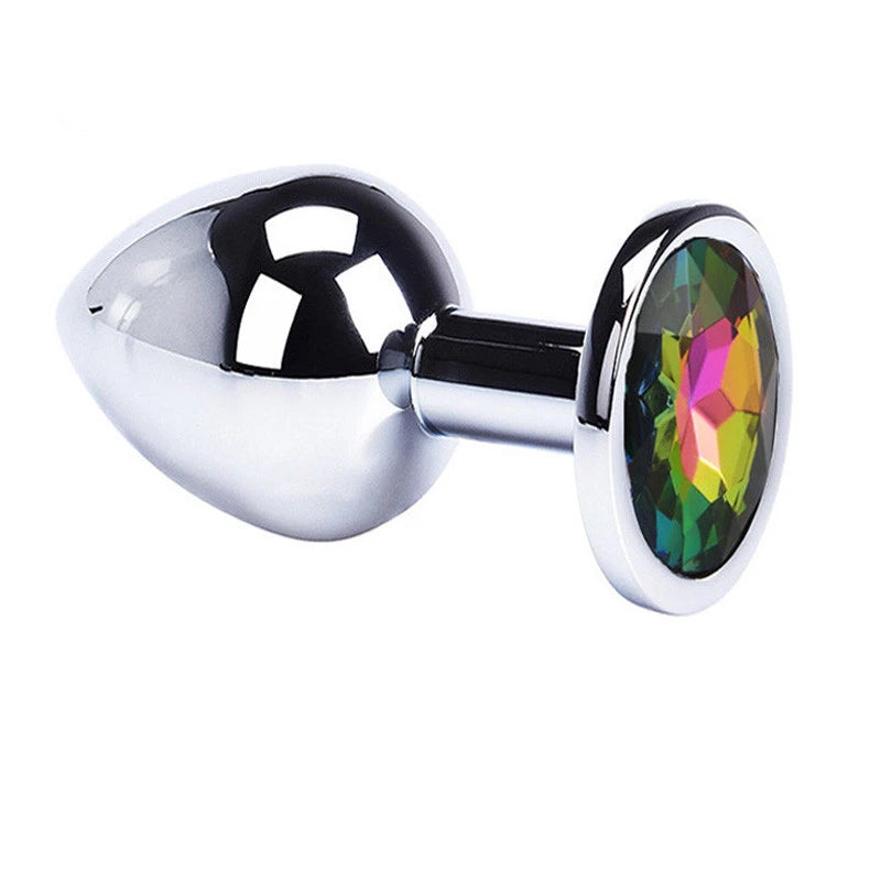 JewelBase Stainless Steel Anal Plug