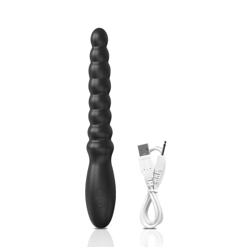 Sex Toy Anal Plug Vibrator Gay Anal Beads Butt Plug Stimulator Masturbation Penetration Anal Vibration Men Women Anal Toys 18