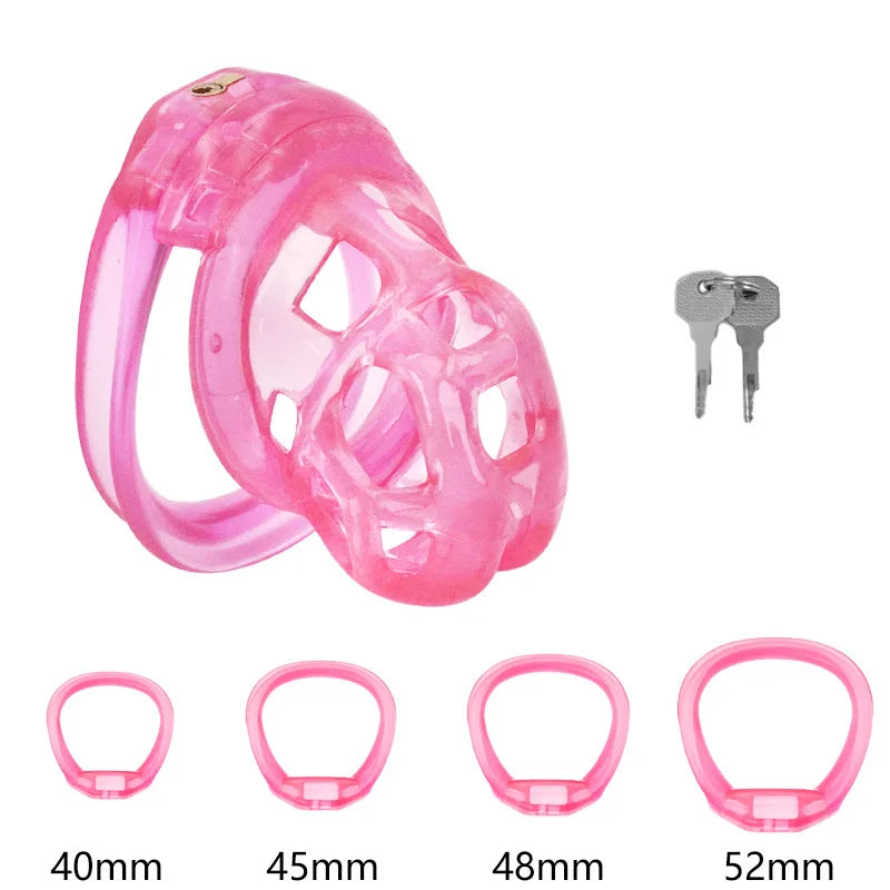 SoftLock Silicone Chastity Set | 4 Rings