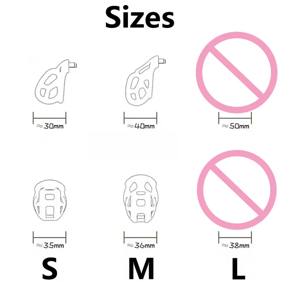 SoftLock Silicone Chastity Set | 4 Rings
