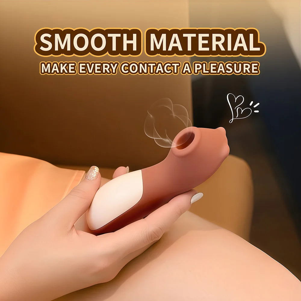 Clit Sucking Vibrator for Women 10 Speed Vibrating Sucker Oral Suction Nipple Clitoris Stimulator Sex Toy for Adults Masturbator