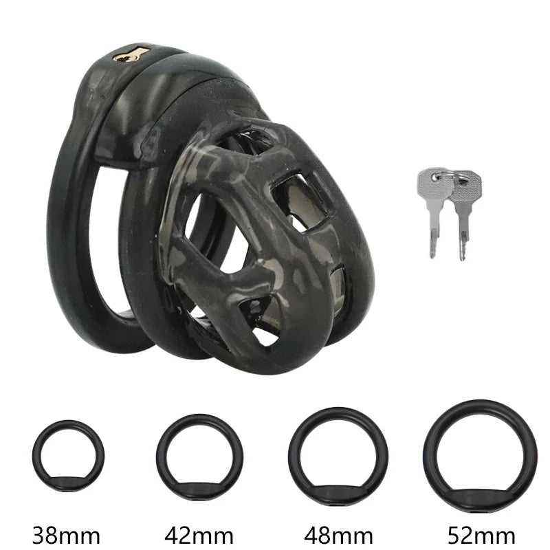 SoftLock Silicone Chastity Set | 4 Rings