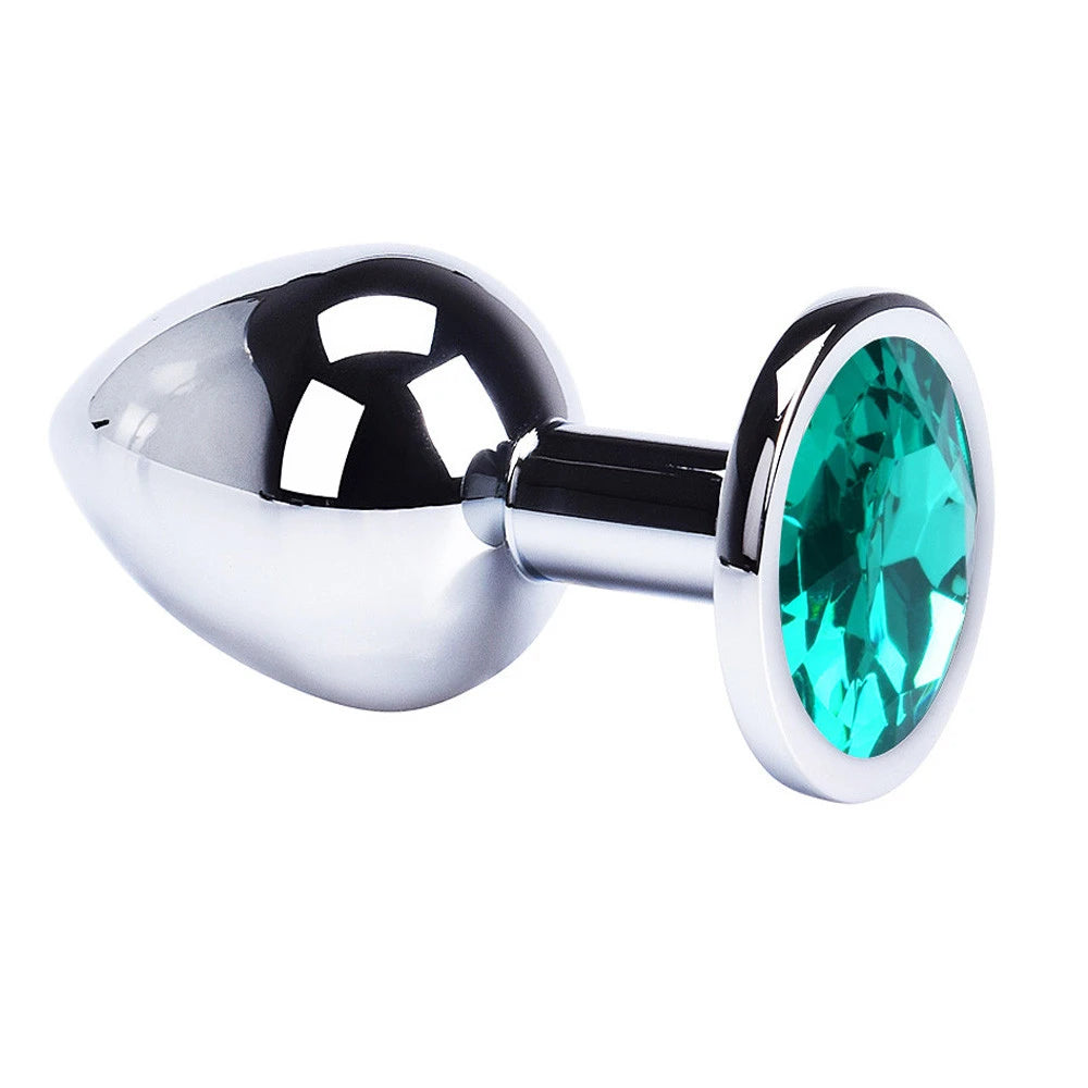 JewelBase Stainless Steel Anal Plug