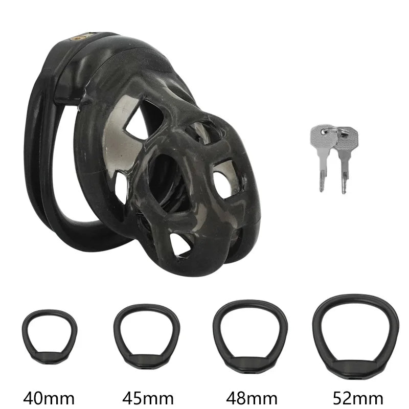 SoftLock Silicone Chastity Set | 4 Rings