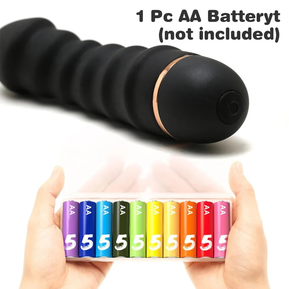 RealVibe 20-Mode Silicone Vibrating Dildo