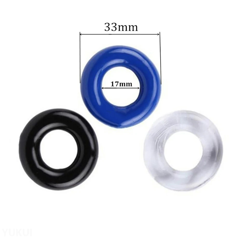 CoreFlex Silicone Cock Ring Set | 3 Pieces