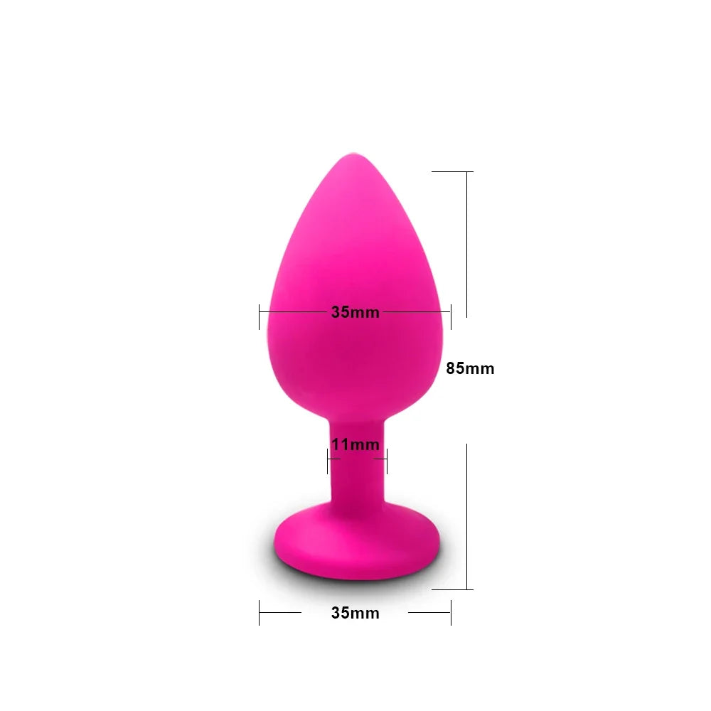 SmoothStart Silicone Anal Plug Set | 4 Pieces