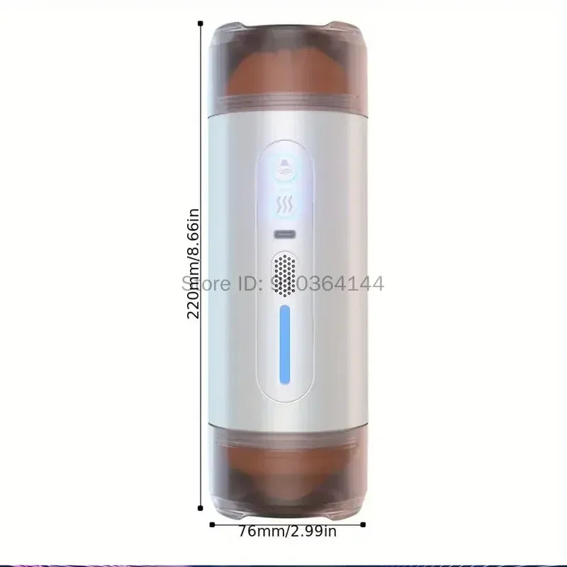 Automatic Male Sucking Masturbator Vibration Blowjob Machine Heating Masturbation Cup Sex Toys Adult for Men Masturbate Supplies