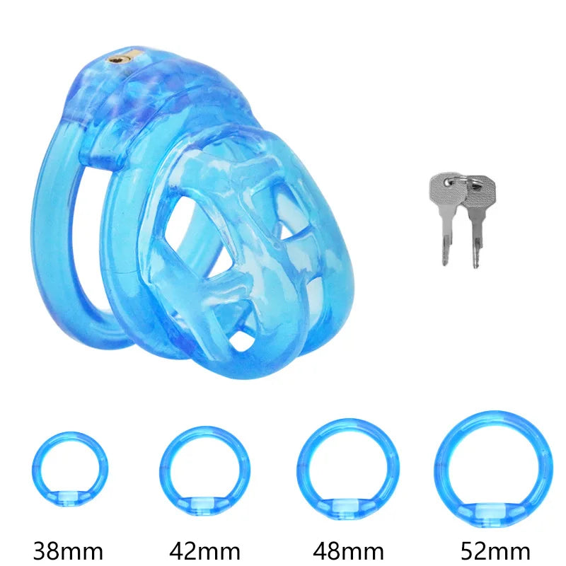 SoftLock Silicone Chastity Set | 4 Rings