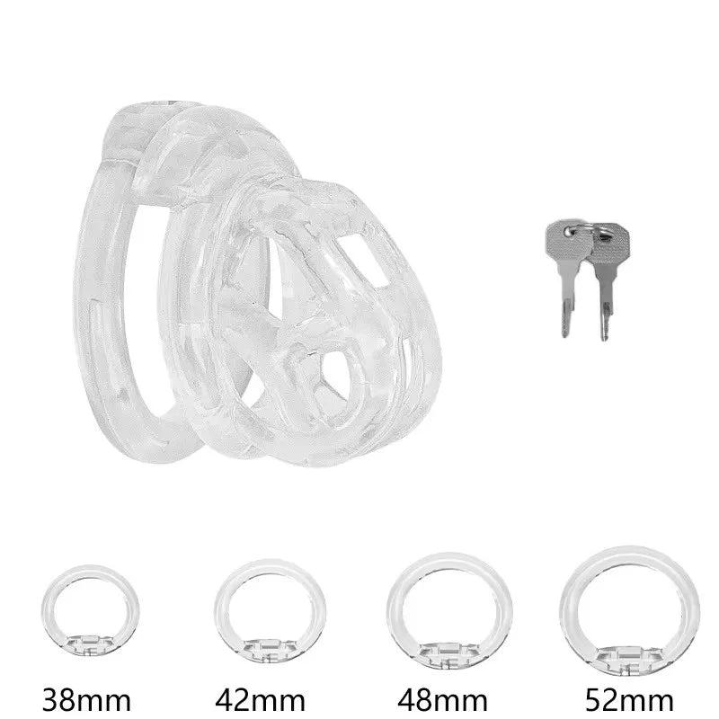 SoftLock Silicone Chastity Set | 4 Rings