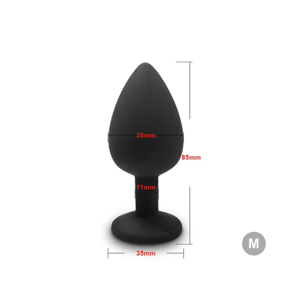 SmoothStart Silicone Anal Plug Set | 4 Pieces
