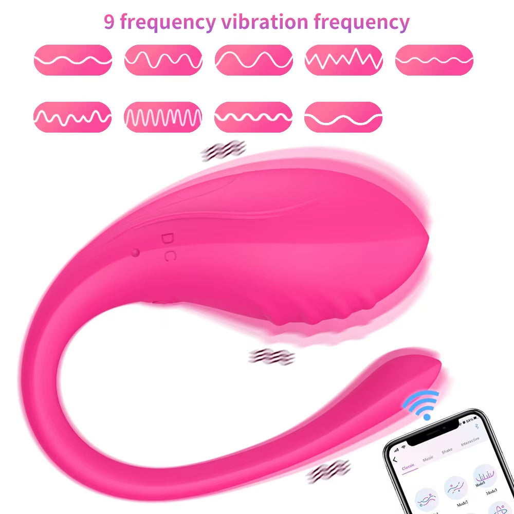 Nova App-Controlled Wearable Vibrator | 9 Modes