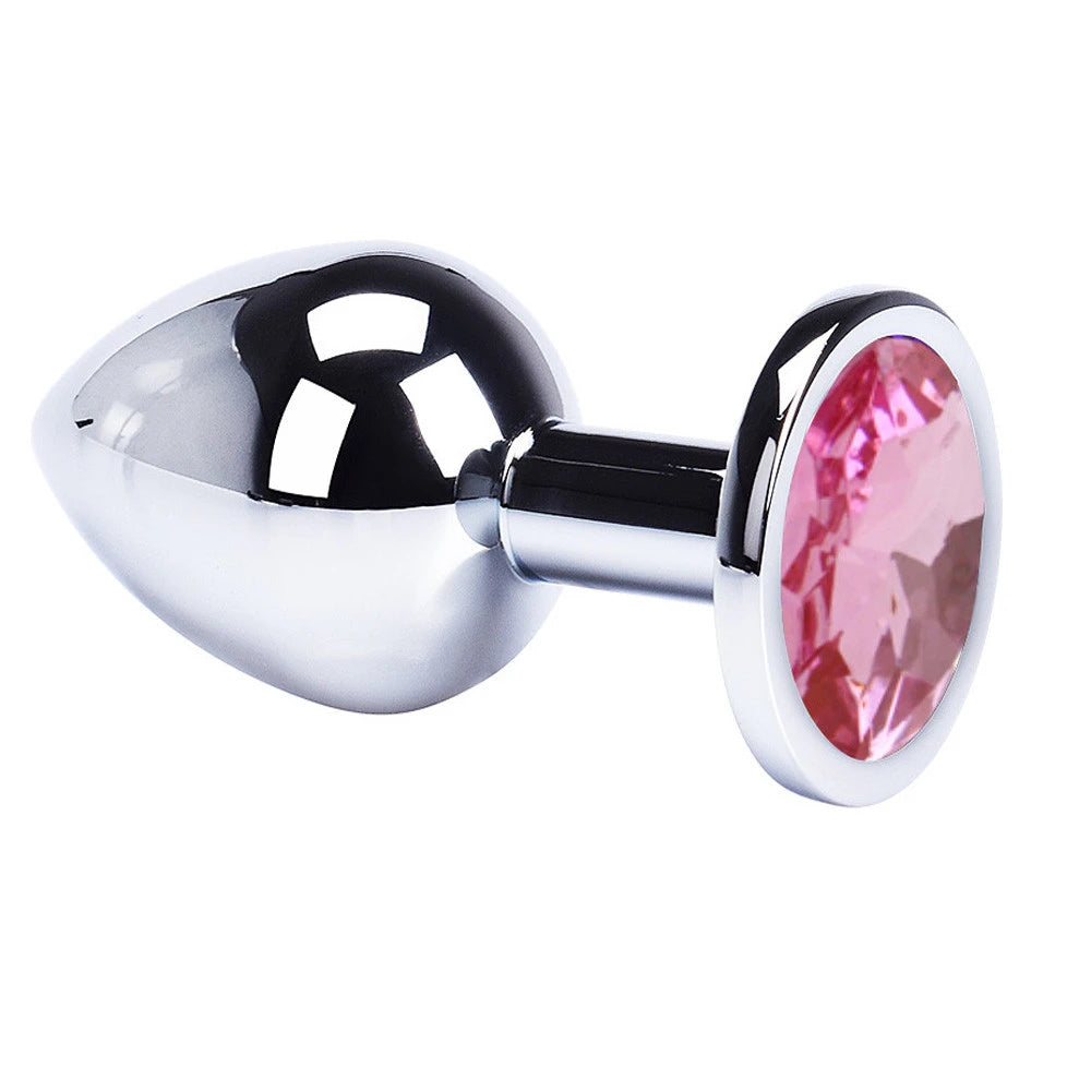 JewelBase Stainless Steel Anal Plug