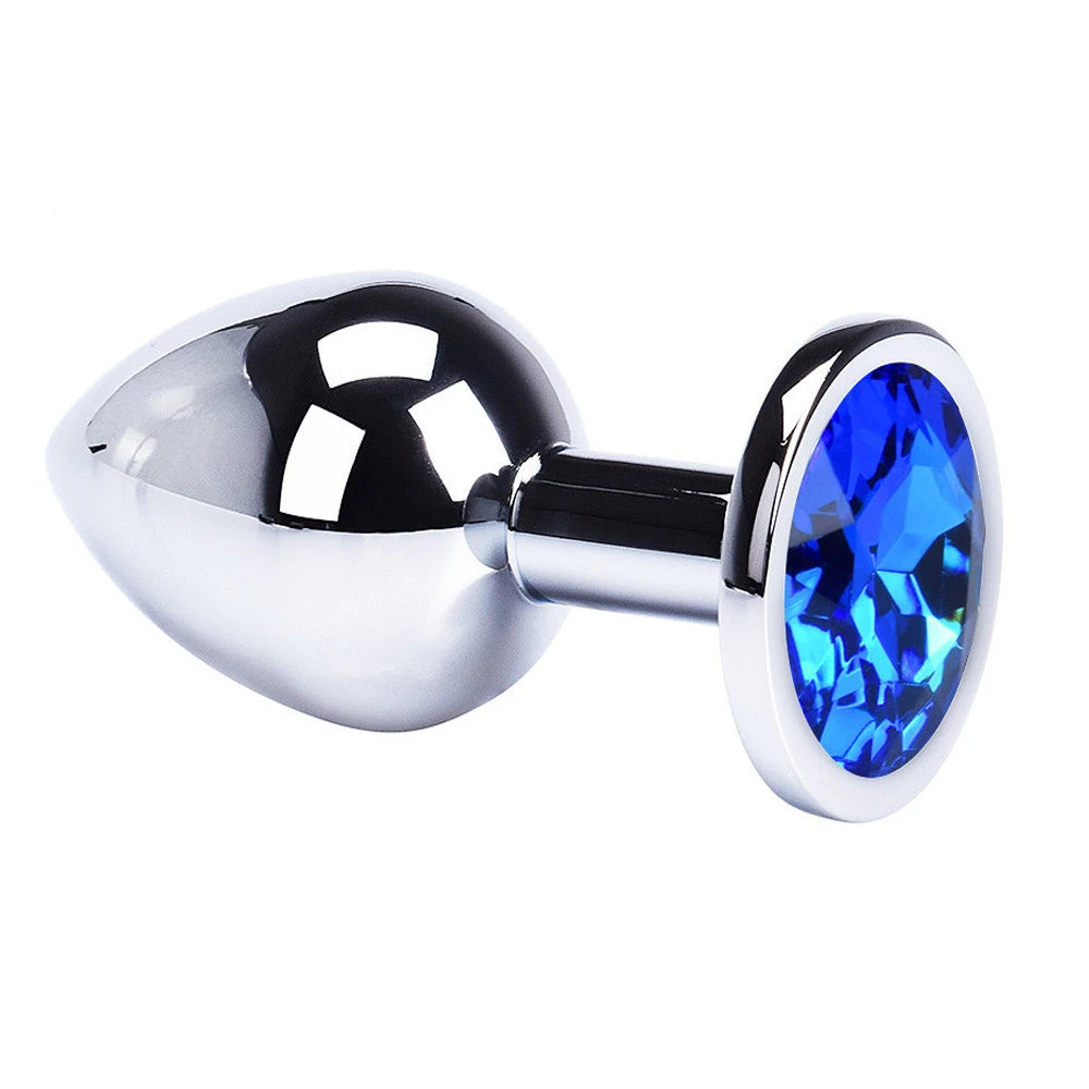 JewelBase Stainless Steel Anal Plug